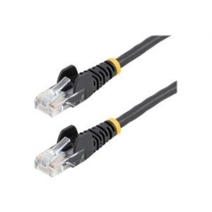 StarTech.com 5m Black Cat5e / Cat 5 Snagless Patch Cable 5 m - Patch cable - RJ-45 (M) to RJ-45 (M) - 5 m - UTP - CAT 5e - snagless - black