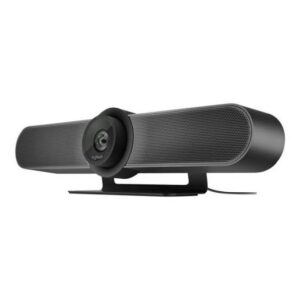 Logitech MeetUp - A premier ConferenceCam designed for small conference rooms and huddle rooms. With a room capturing, super-wide 120°field of view, MeetUp makes every seat at the table clearly visible. This solution with the Meetup camera, is perfect for