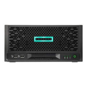 HPE ProLiant MicroServer Gen10 Plus v2 E-2314 4c 4LFF-NHP VROC 1TB HDD 180W Ext PS EMEA Server - This HPE pre built server includes the following: - 2x P43019-B21 HPE 16GB (1x16GB) Single Rank x8 DDR4-3200 CAS-22-22-22 Unbuffered Standard Memory Kit - 2x