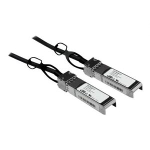 StarTech.com Cisco SFP-H10GB-CU3M Compatible 3m 10G SFP+ to SFP+ Direct Attach Cable Twinax, 10GbE SFP+ Copper DAC 10 Gbps Low Power Passive Transceiver Module DAC, Cisco Firepower, ASR920 - Lifetime Warranty (SFPCMM3M) - direct attach cable - 3 m