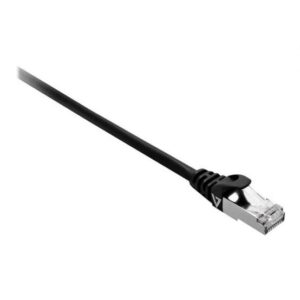 CAT7 FSTP 1M BLACK RAW PATCH CABLE RJ45 W/ METAL SHIELDED