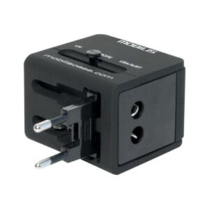 WORLDWIDE TRAVEL ADAPTOR 2 USB (100-240 V - 2X0.5A)