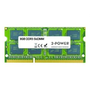 2-Power - DDR3L - module - 8 GB - SO-DIMM 204-pin - 1600 MHz / PC3L-12800 - CL11 - 1.35 V - unbuffered - non-ECC - for ThinkCentre M600, ThinkPad 11, L460, L560, P40 Yoga, P50s, T460, ThinkPad Yoga 11