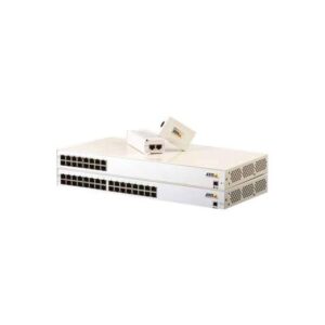 AXIS T8120 Midspan 15 W 1-port - PoE injector - AC 100-240 V - 15 Watt - United Kingdom - for AXIS M1011, M1011-W, M1013, M1014, M1031-W