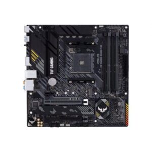 ASUS TUF GAMING B550M-PLUS - Motherboard - micro ATX - Socket AM4 - AMD B550 Chipset - USB-C Gen2, USB 3.2 Gen 1, USB 3.2 Gen 2 - 2.5 Gigabit LAN - onboard graphics (CPU required) - HD Audio (8-channel)