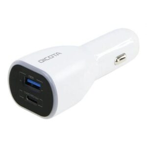 DICOTA Universal PRO car power adapter - USB Type A, 24 pin USB-C - 100 Watt