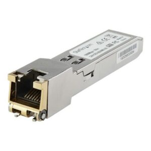 StarTech.com Cisco GLC-TE Compatible Module, 1000BASE-T Copper Industrial Gigabit Ethernet Transceiver, SFP to RJ45 Cat6/Cat5e 100m Extended Temp, Cisco Firepower, IE 2000, C9500, C2960 - Lifetime Warranty (GLCTEST) - SFP (mini-GBIC) transceiver module (e