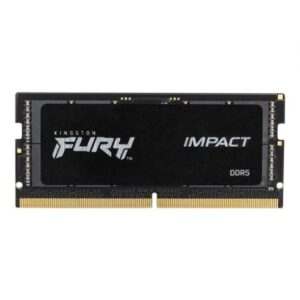 Kingston FURY Impact - DDR5 - module - 32 GB - SO-DIMM 262-pin - 5600 MHz / PC5-44800 - CL40 - 1.1 V - unbuffered - on-die ECC