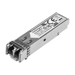 StarTech.com Cisco GLC-SX-MMD Compatible SFP Module, 1000BASE-SX, 1GbE Multimode Fiber MMF Optic Transceiver, 1GE Gigabit Ethernet SFP, LC 550m, 850nm, DDM, Cisco Firepower, ASR920, IE2000 - Lifetime Warranty (GLCSXMMDST) - SFP (mini-GBIC) transceiver mod